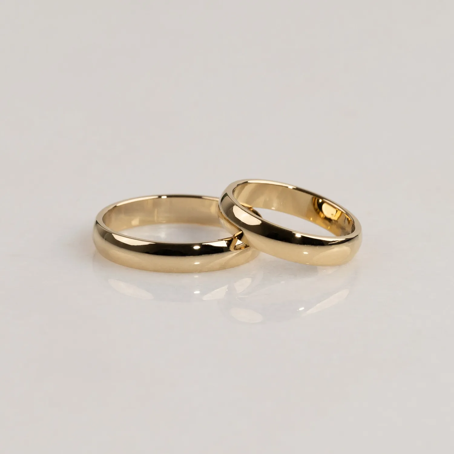 Sisi Copenhagen Classic D-Profile vielsesring 4 mm guld