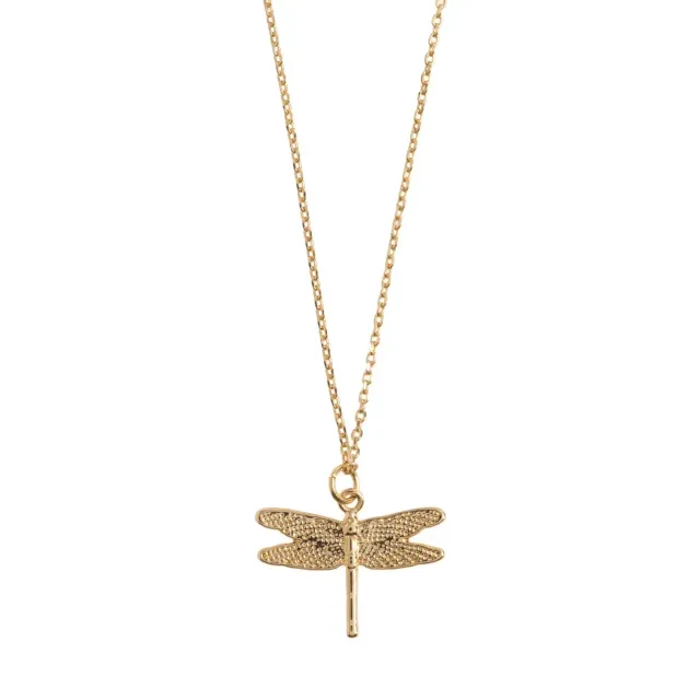 TIMI OF SWEDEN Dragonfly guldsmed halskæde 42 cm