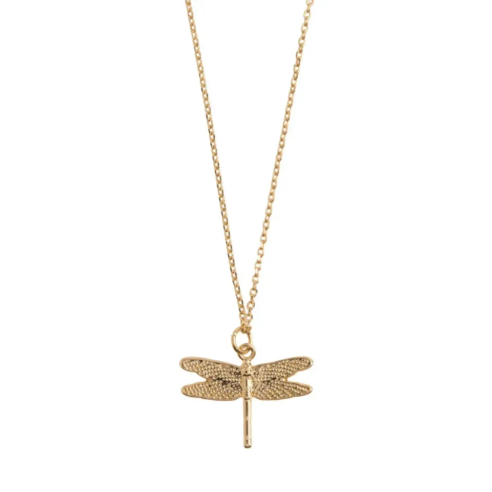 TIMI OF SWEDEN Dragonfly guldsmed halskæde 42 cm