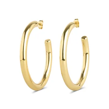 TIMI OF SWEDEN Stine hoop øreringe stål 40 mm vandtætte