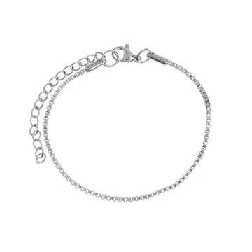 TIMI OF SWEDEN Xia chain armbånd guld 16+5 cm stål