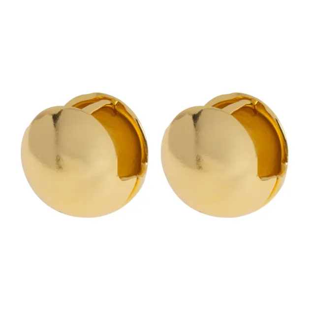 TIMI OF SWEDEN Ingrid huggies øreringe 18k guld 13,5 mm