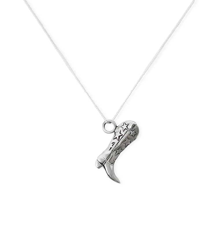 WOS UP Boot charm 925 silver vedhæng sølv