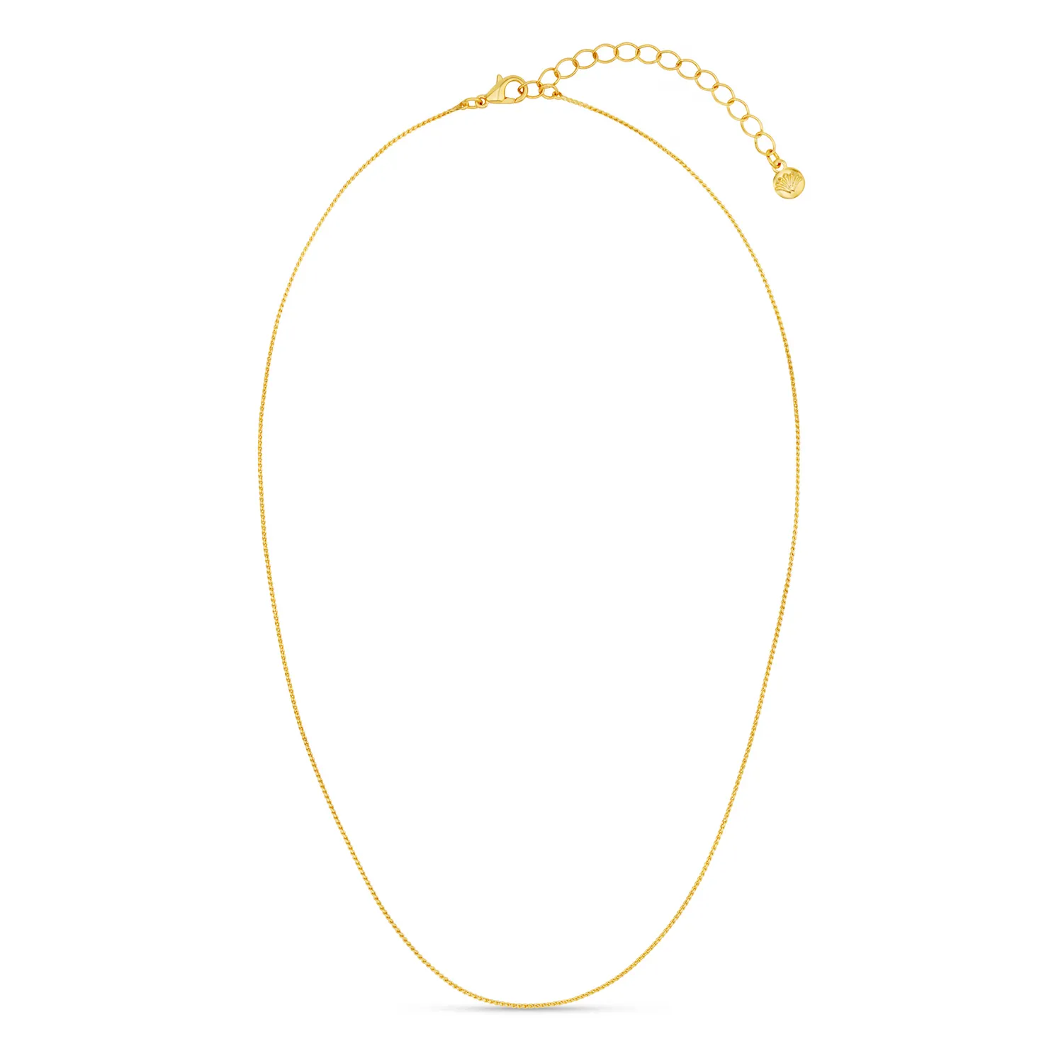 Orelia Simple Chain halskæde guld tynd