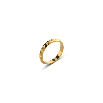 TIMI OF SWEDEN Vide Spike ring 3 mm vandtæt stål