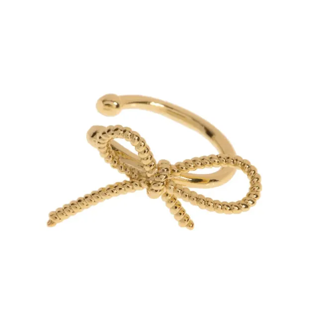 TIMI OF SWEDEN Juliette sløjfe earcuff guld single