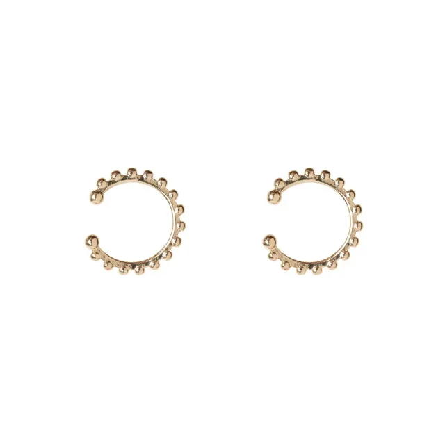 TIMI OF SWEDEN Ruby ear cuff guld 12 mm single
