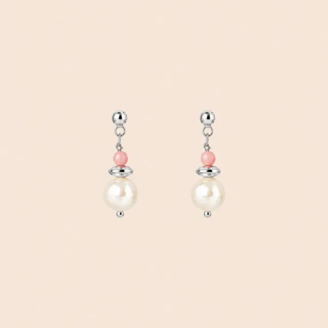 Lulo Jewelry Coral Sticks øreringe 925S sølv smalle