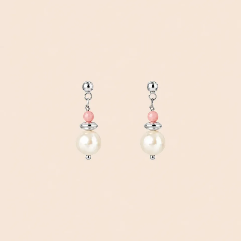 Lulo Jewelry Coral Sticks øreringe 925S sølv smalle