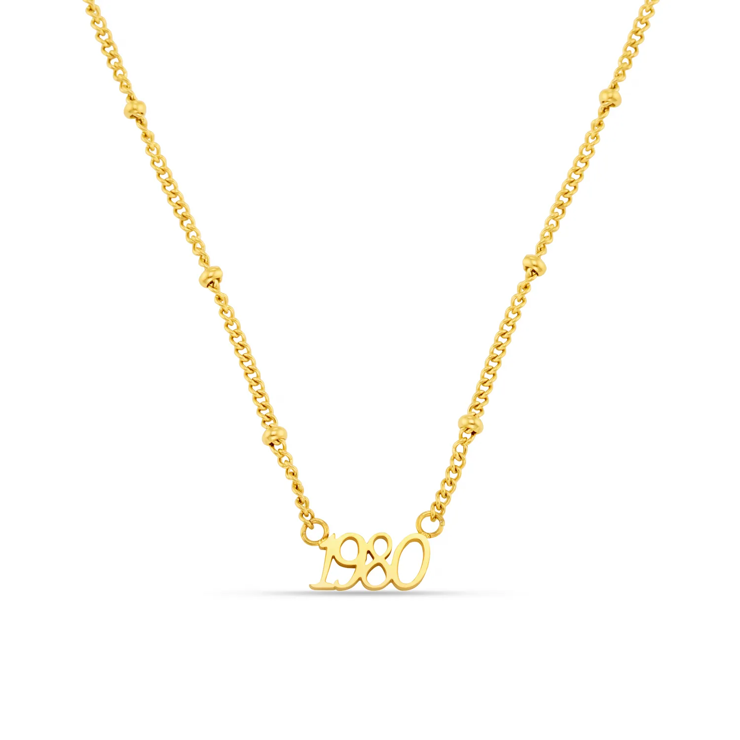 Orelia LUXE Personalised Name halskæde guld personlig