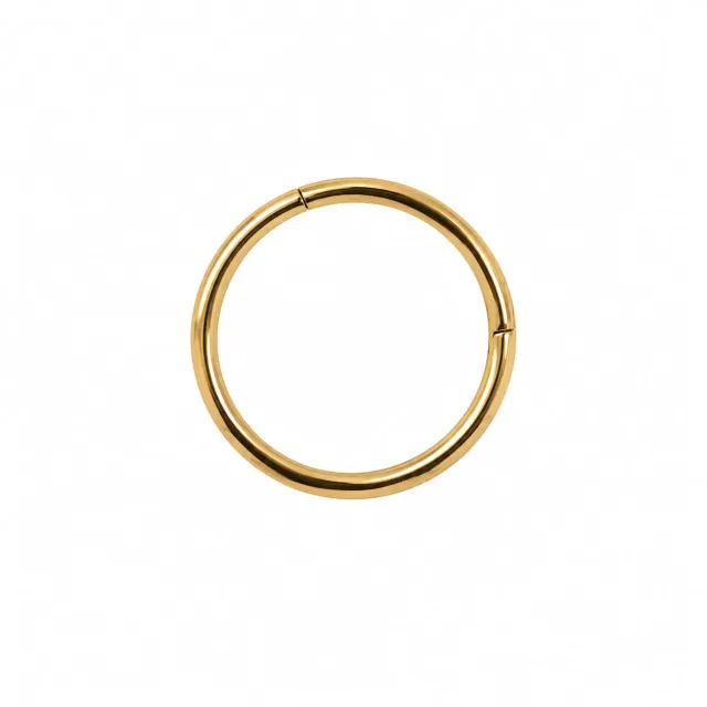 Wos Seamless singelørering guld 10 mm