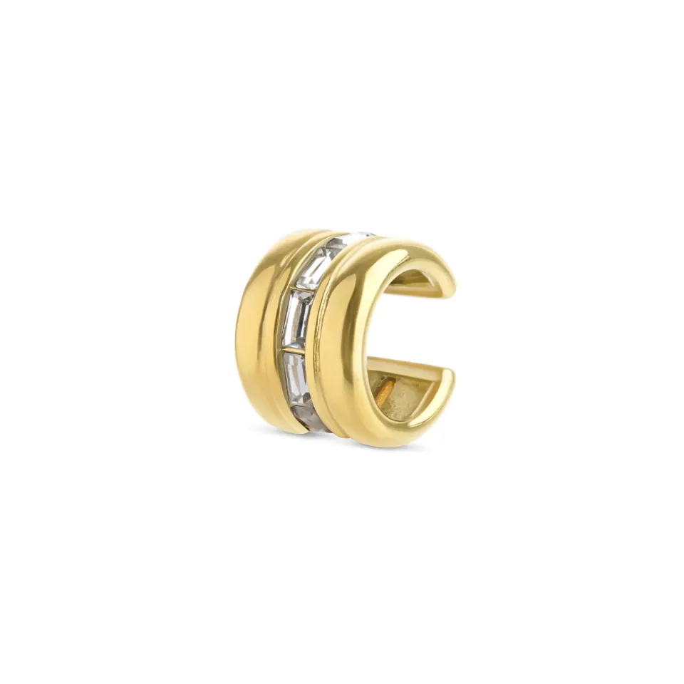 TIMI OF SWEDEN Nikita ear cuff guld rustfrit stål 10x15 mm