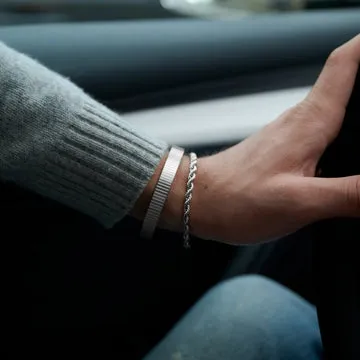 Timi of Sweden Gustav armbånd rustfrit stål 21 cm