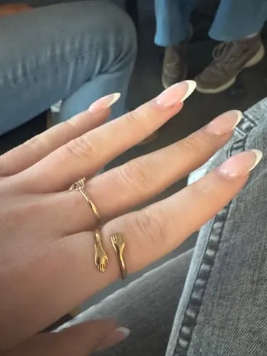Timi of Sweden Kara Hug Me ring justerbar guld