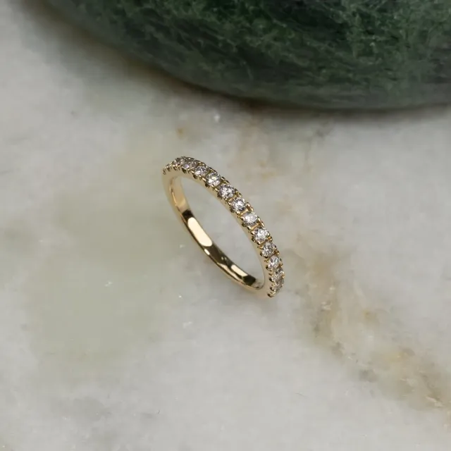 Sisi Copenhagen Alliance 0.45 ct lab-diamantring 14 kt guld