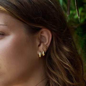 TIMI OF SWEDEN Hedvig Classic Wide hoops øreringe rustfrit stål