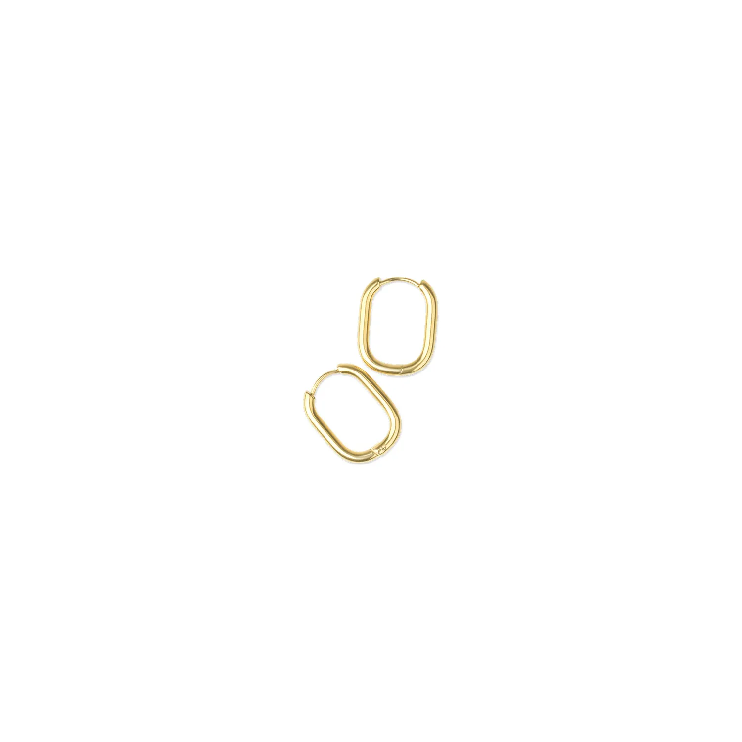 TIMI OF SWEDEN Pernille hoop øreringe sølv 20 mm