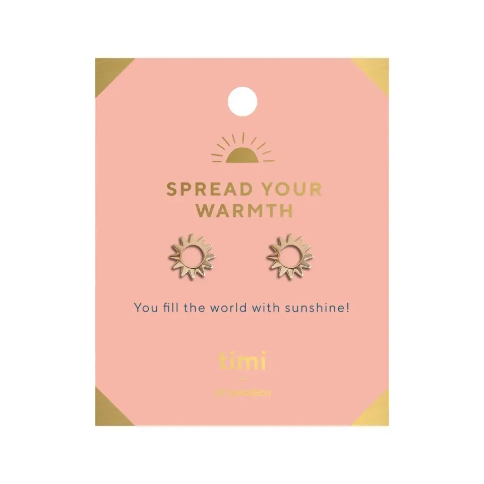 TIMI OF SWEDEN Spread Your Warmth soløreringe guld