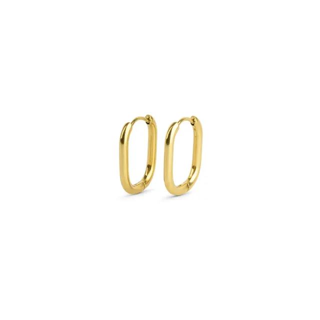 TIMI OF SWEDEN Pernille hoop øreringe stål 20 mm