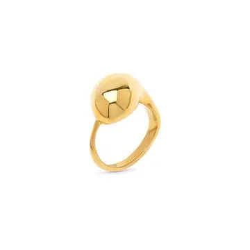 TIMI OF SWEDEN Farah statement ring rustfrit stål str 18