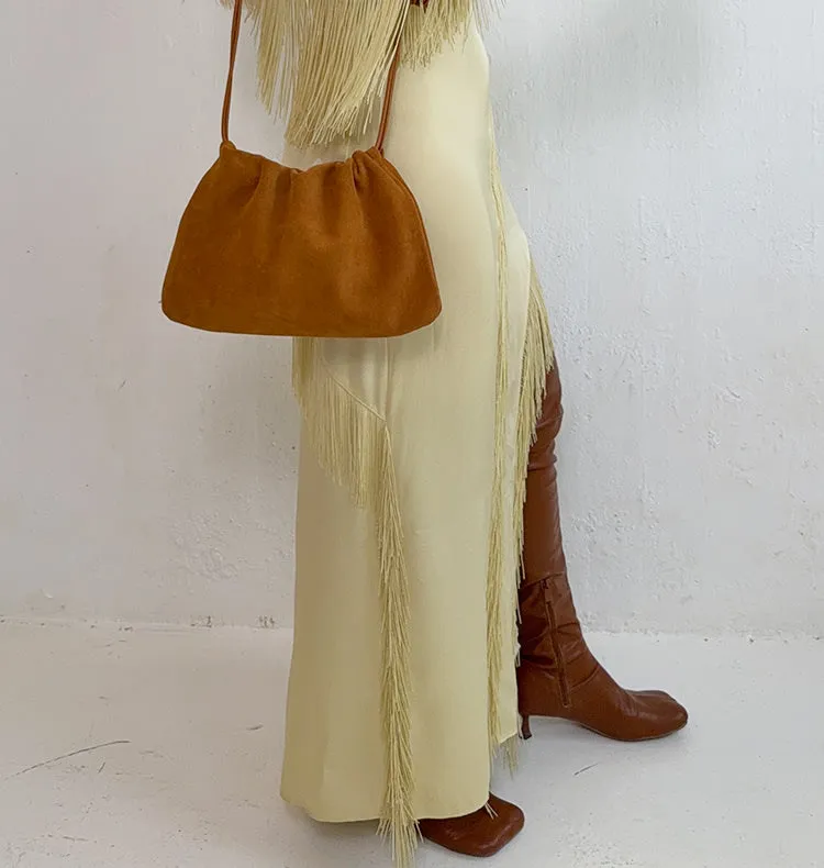 Wos WOS UP Gia taske ruskind brun 31 cm