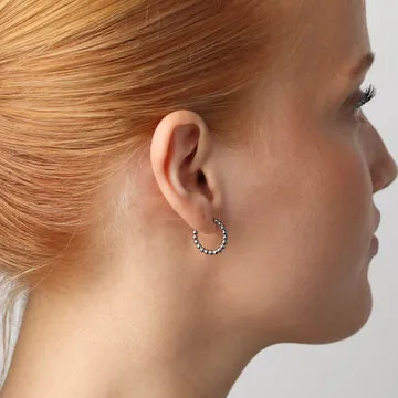 Timi of Sweden Hildur Bubble Hoop creoler guld