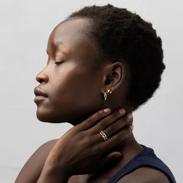 TIMI OF SWEDEN Vide Spike ring 3 mm vandtæt stål