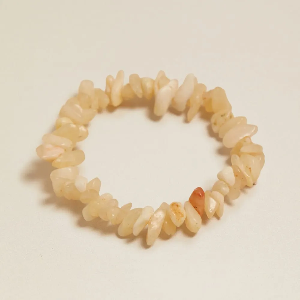 Orelia Vintage Citrine Chip armbånd guld
