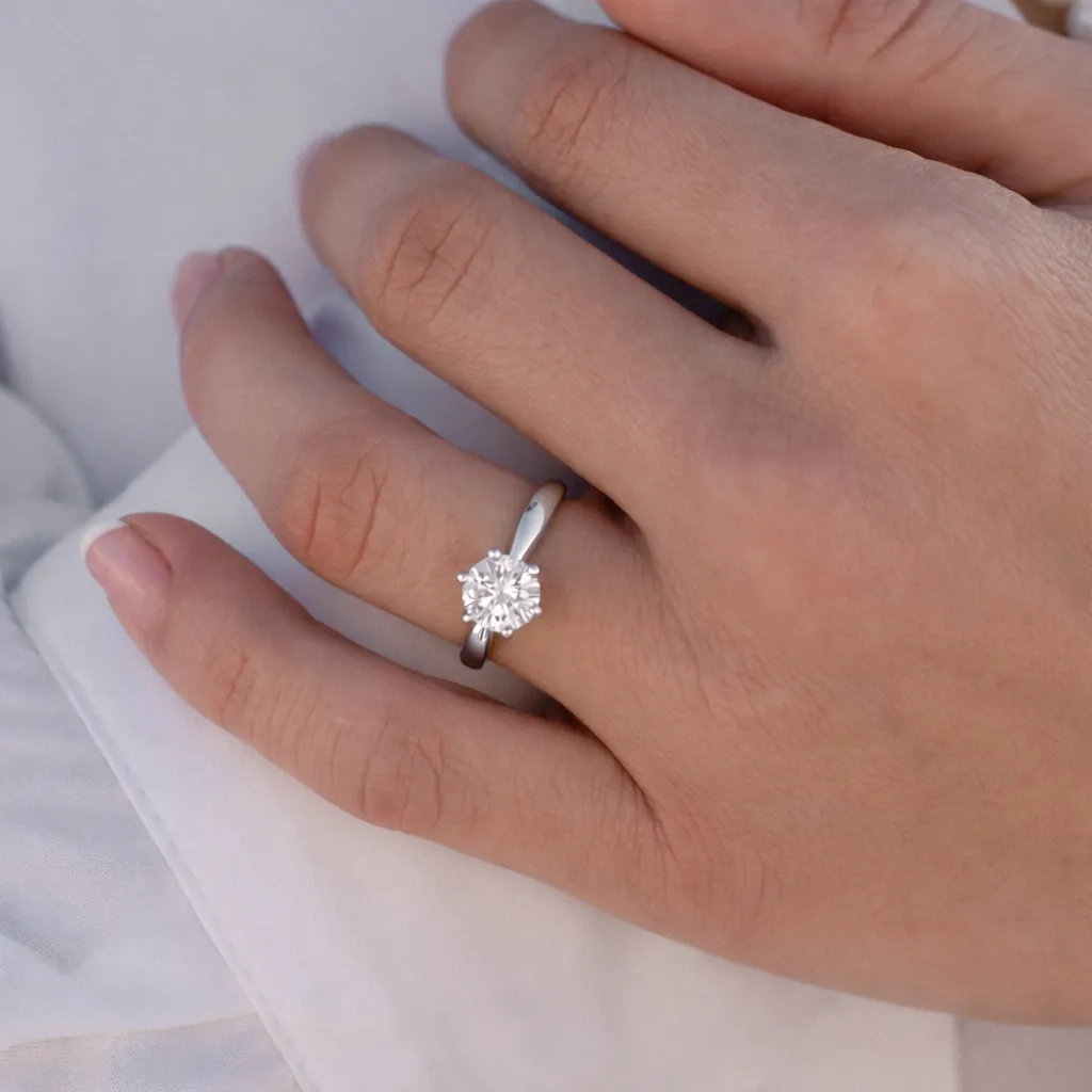 Bykjaergaard Forest ring i sølv med zirkonia