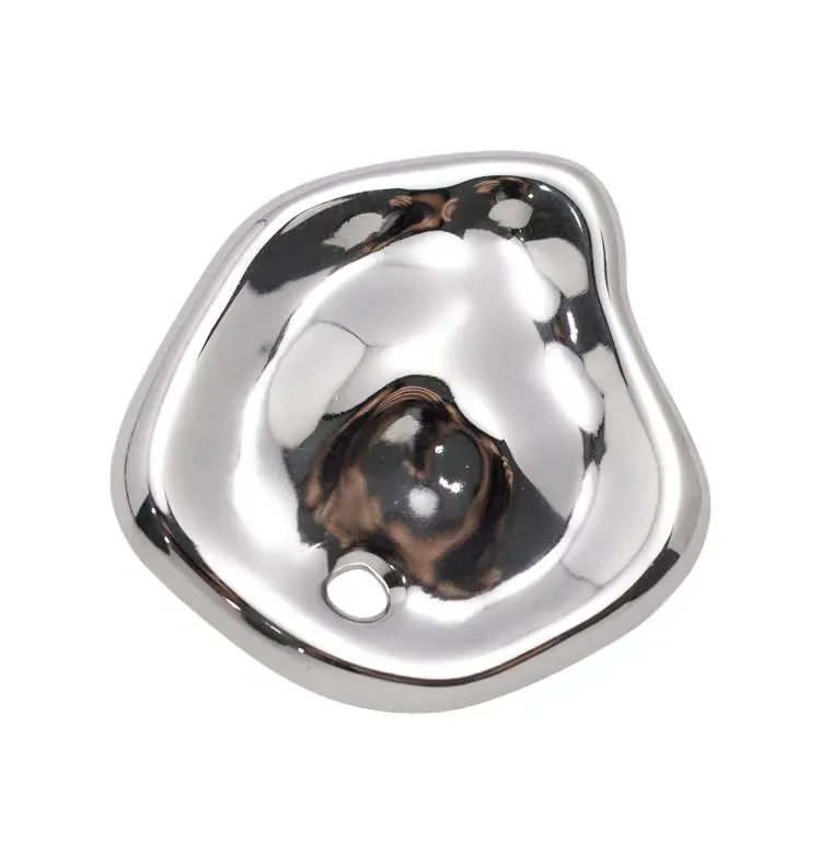 WOS UP Elise broche 4,5 cm sølv