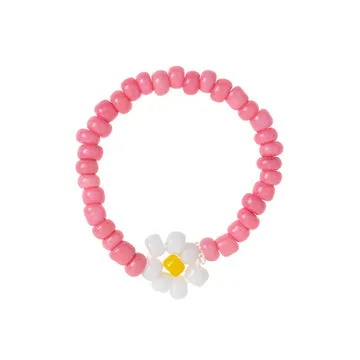 Timi of Sweden Lisa flower bead ring justerbar