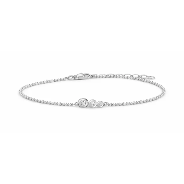Bykjaergaard Timeless armbånd sølv zirkonia