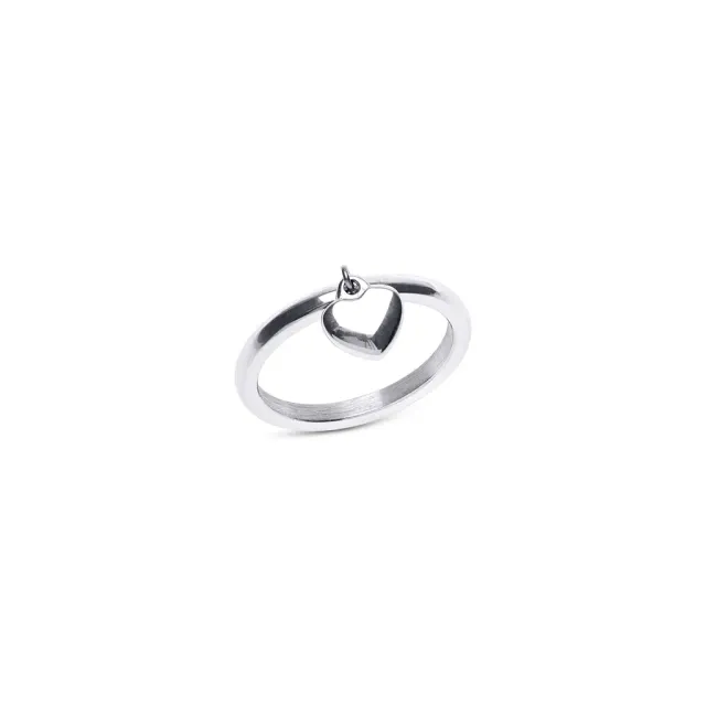 TIMI OF SWEDEN Iselin hjerte ring guld str. 17,5
