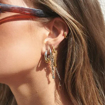 TIMI OF SWEDEN Nyla Drop Charm vedhæng guld 15 mm