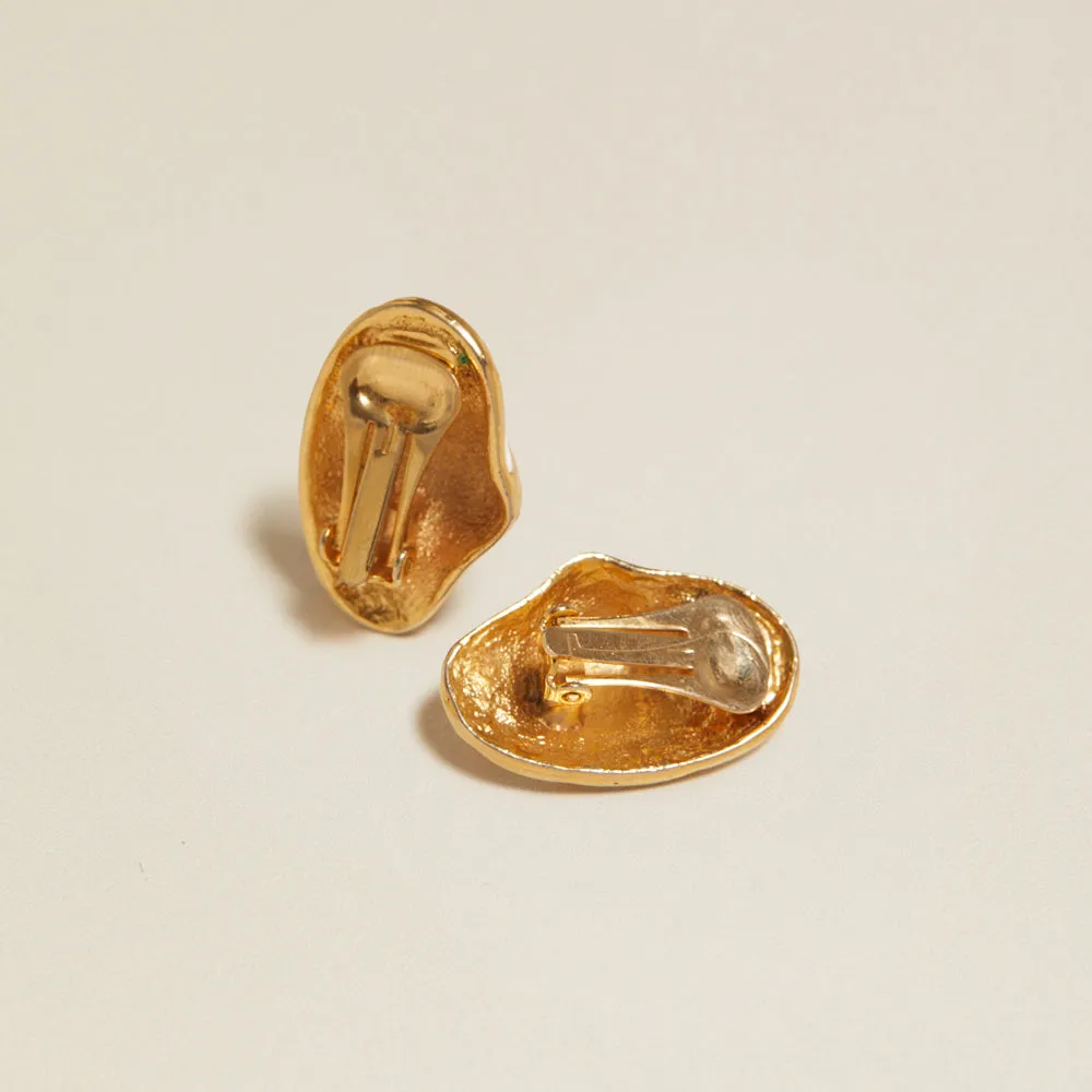 Orelia Vintage Pearl Shell clip-on øreringe perlemor