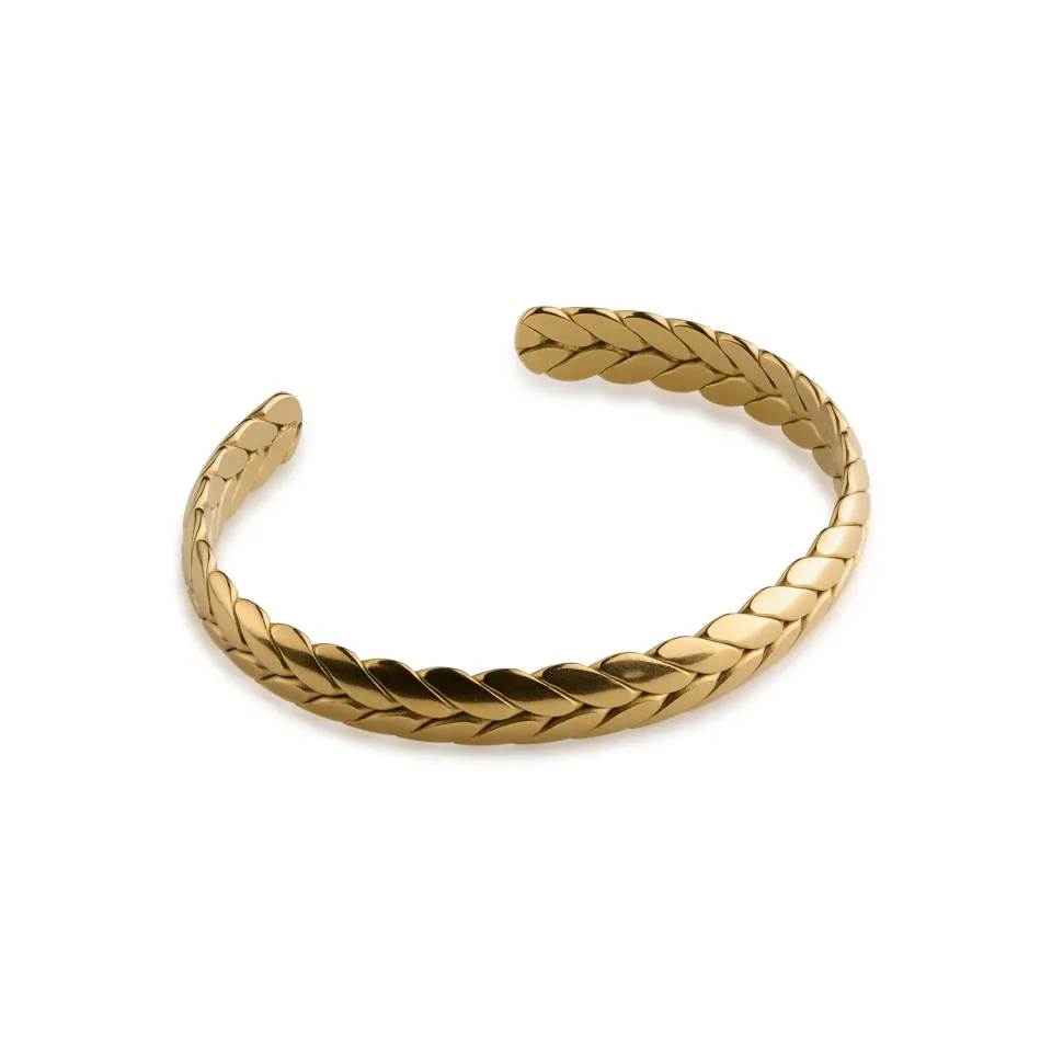 TIMI OF SWEDEN Silje armbånd forgyldt stål guld