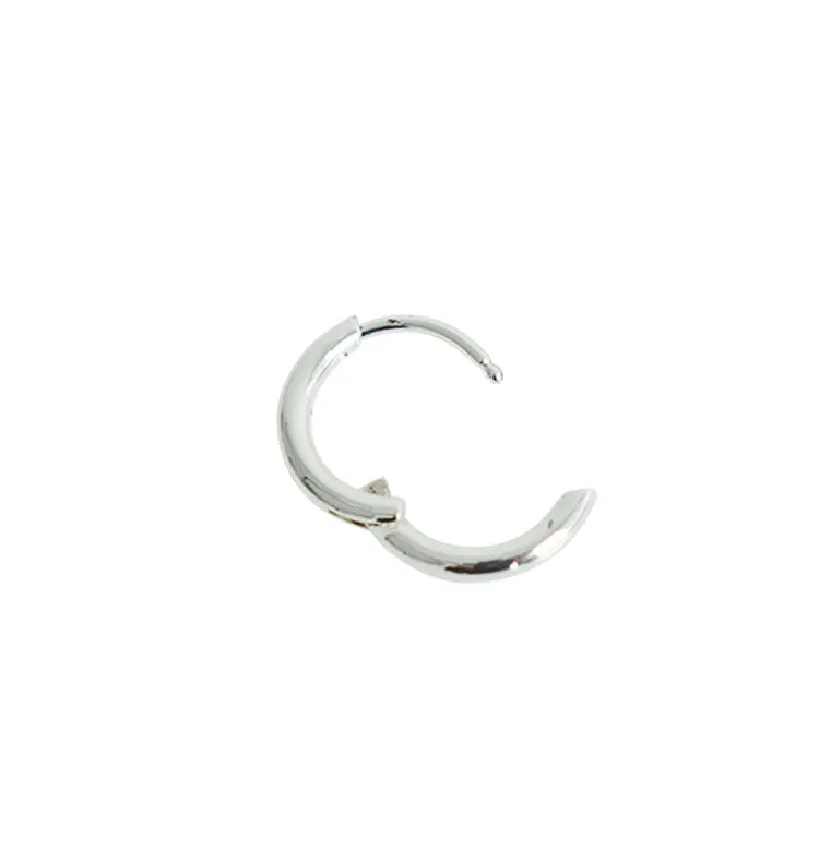 Wos Greven single ørering sølv 925 12 mm