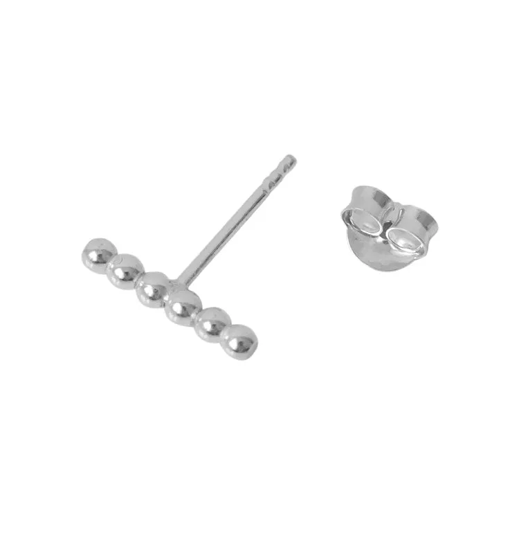 Wos Osei single stud ørestik sølv 1 stk