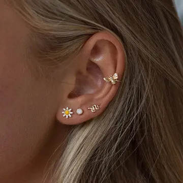 TIMI OF SWEDEN Daisy smykkesæt øreringe + armbånd