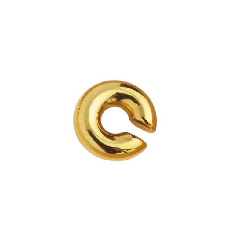 Wos Banana Cuff earcuff forgyldt stål guld