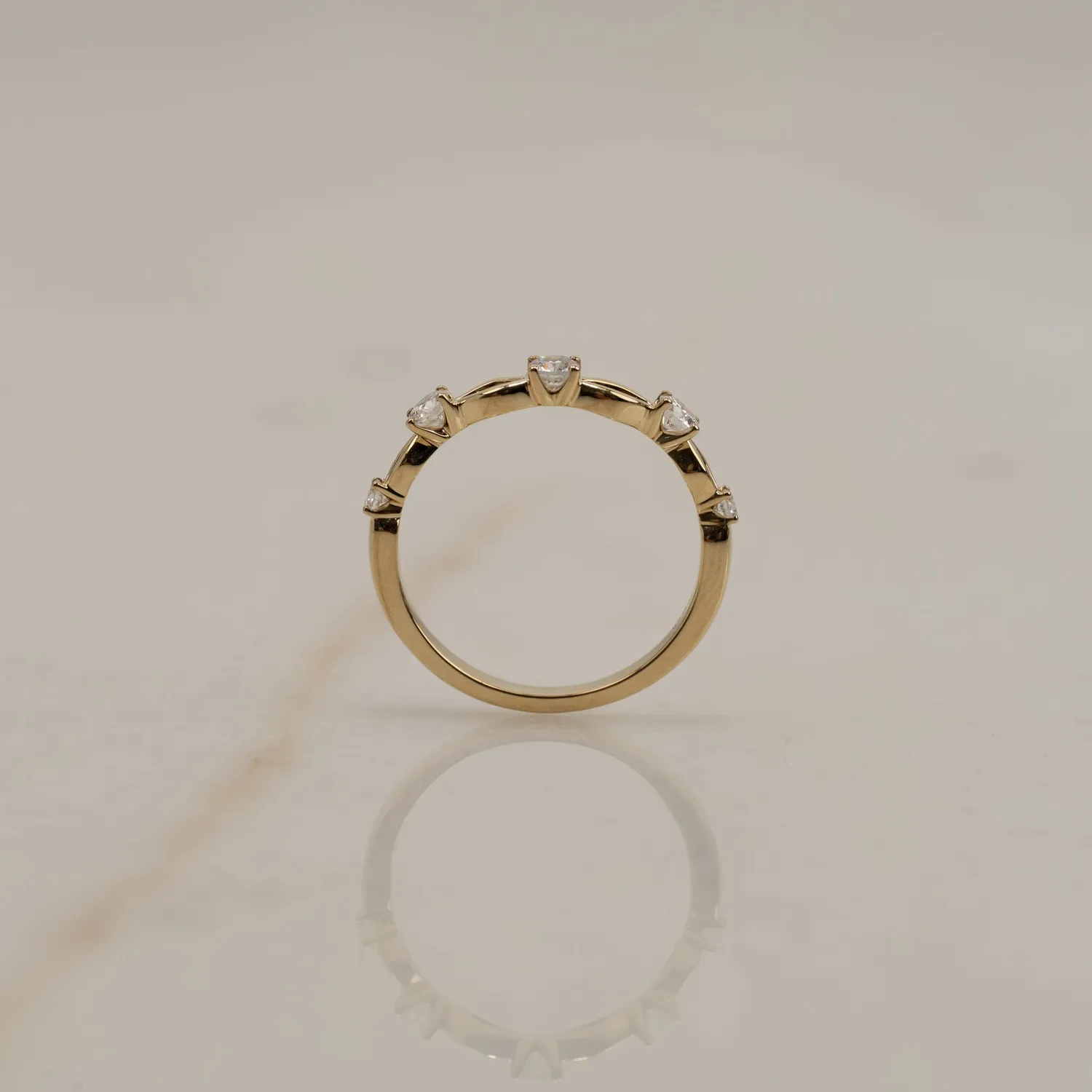 Sisi Copenhagen Wreath Diamond ring guld 0,35 ct
