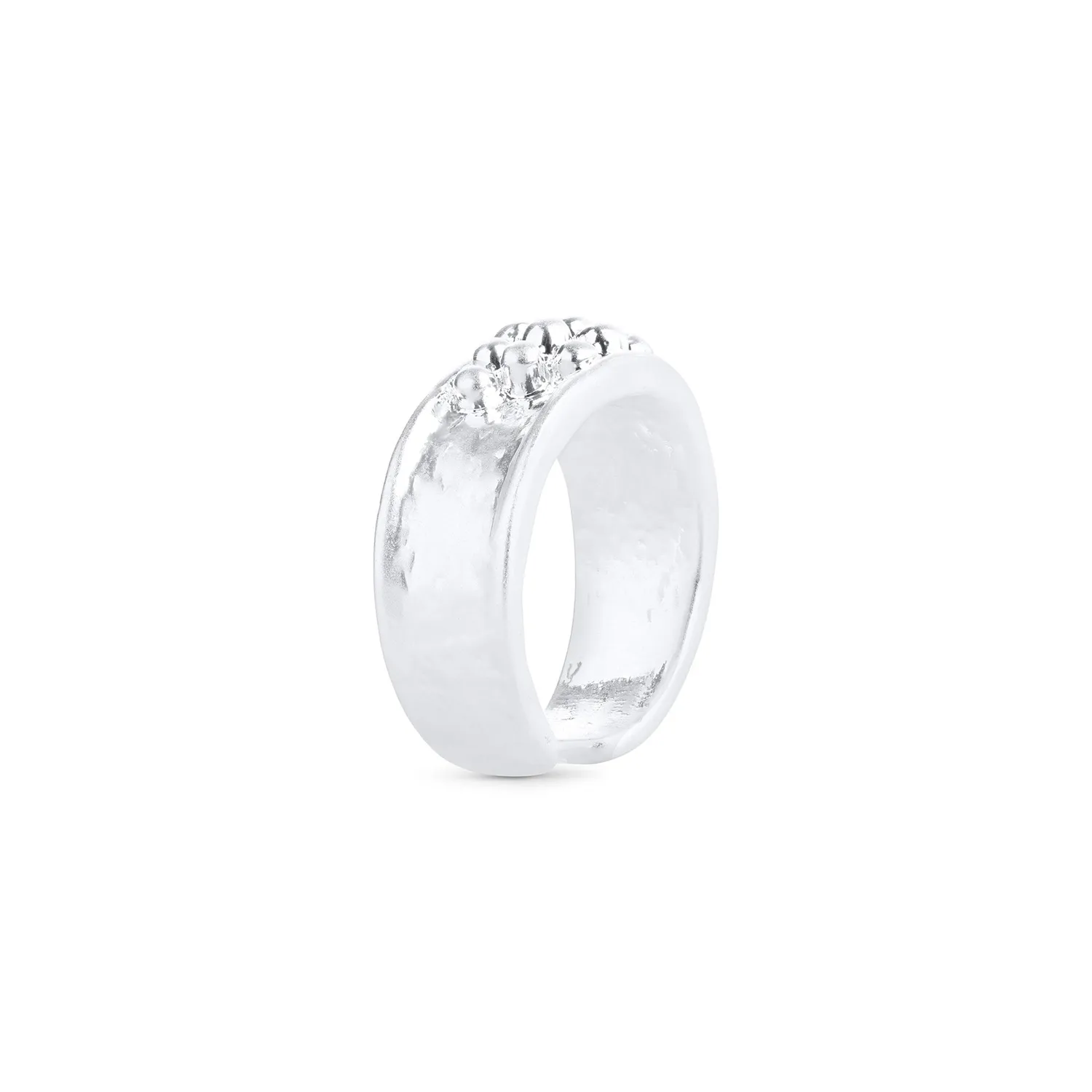TIMI OF SWEDEN Iben statement ring justerbar sølv