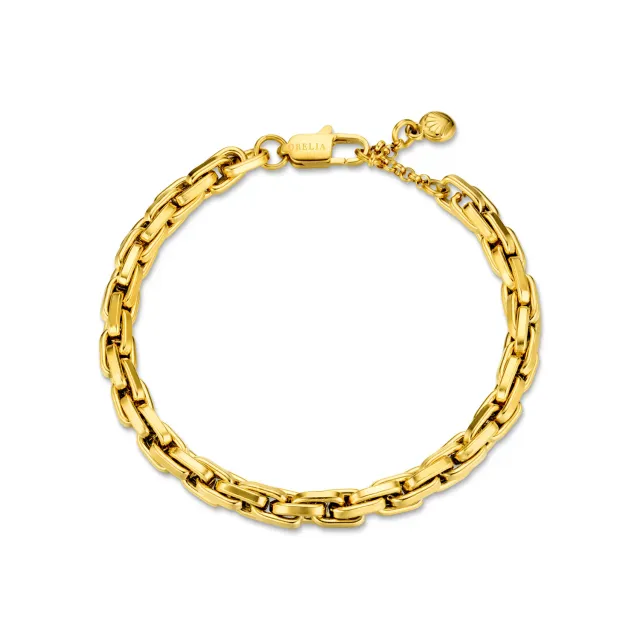 Orelia LUXE Interlocking Link Chain armbånd guld