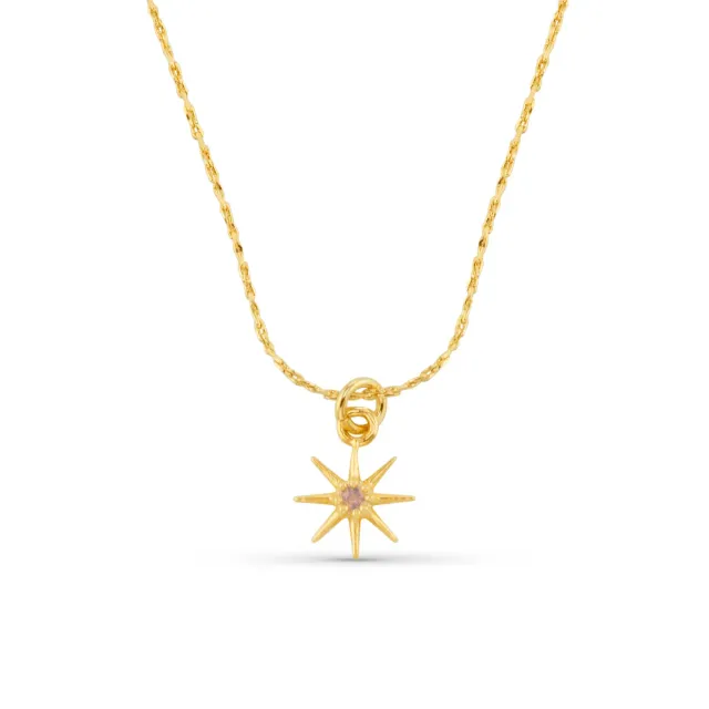 Orelia October Birthstone Opal halskæde guld