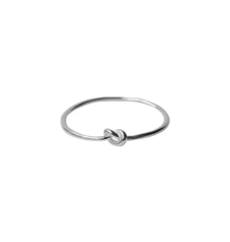 Wos Knot ring sølv sterlingsølv