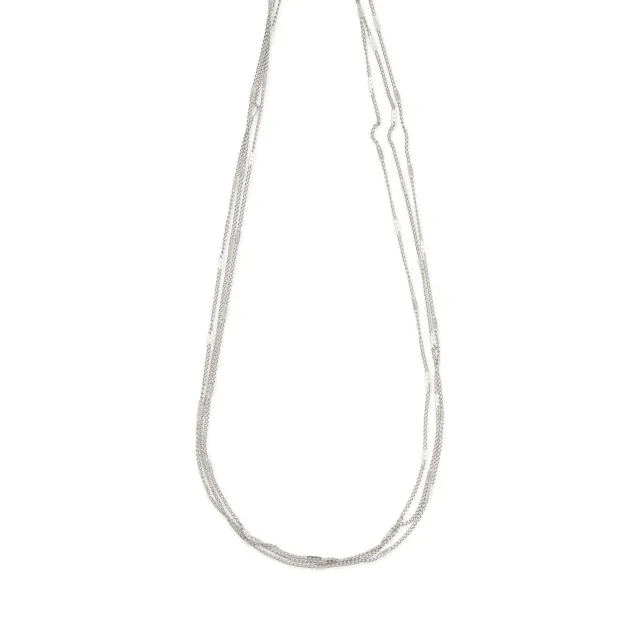 TIMI OF SWEDEN Mika Multi Chain halskæde guld 40 cm stål