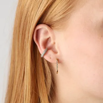 TIMI OF SWEDEN Solina ear cuff ørering forgyldt 11,4 mm