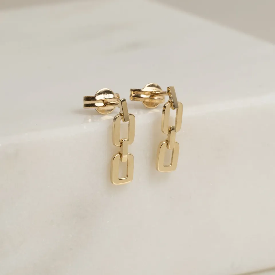 Sisi Copenhagen Zoe Solid Gold øreringe 9 kt guld par