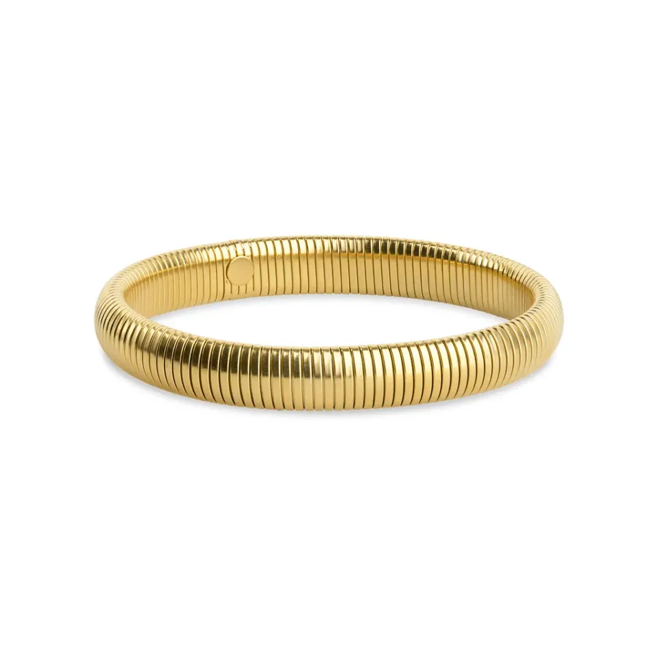TIMI OF SWEDEN Limei armbånd stål guld 10 mm