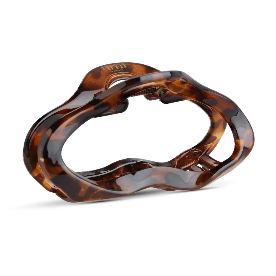 TIMI OF SWEDEN Darcy hårklemme claw clip tortoise 110 mm